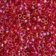 Miyuki delica Beads 11/0 - Light cranberry lined topaz luster DB-62
